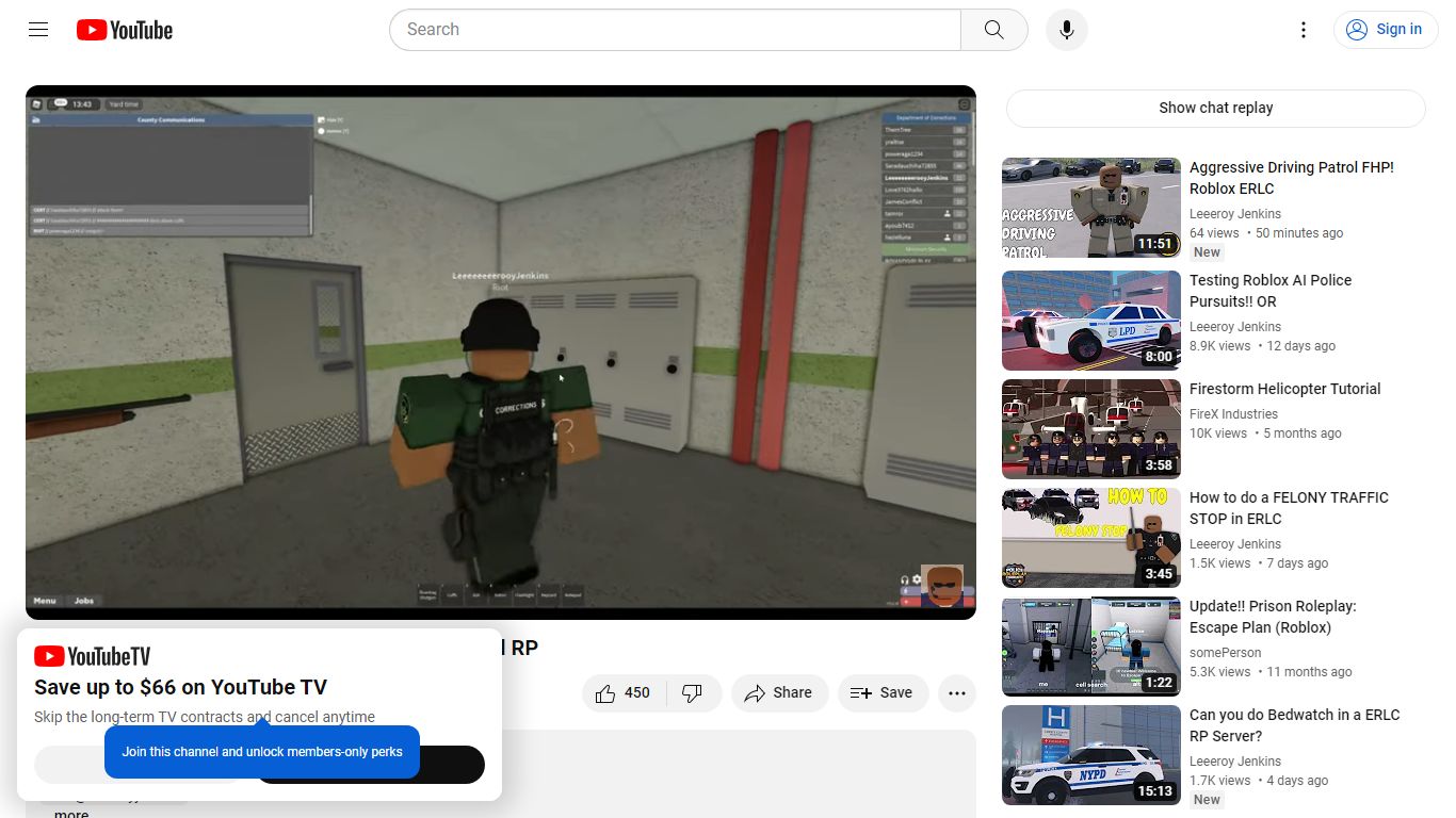 FILL THOSE SOLITARY CELLS!! Roblox County Jail RP - YouTube